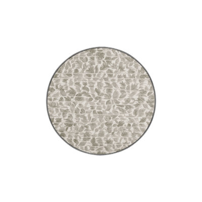 Tapis gris soyeux et moelleux