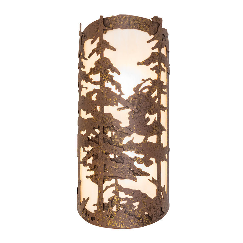2 - Light Flush Mounted Sconce