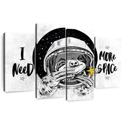 Funny Space Sloth
