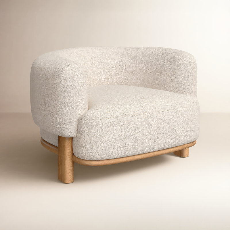 Pasadena Accent Chair, Cream
