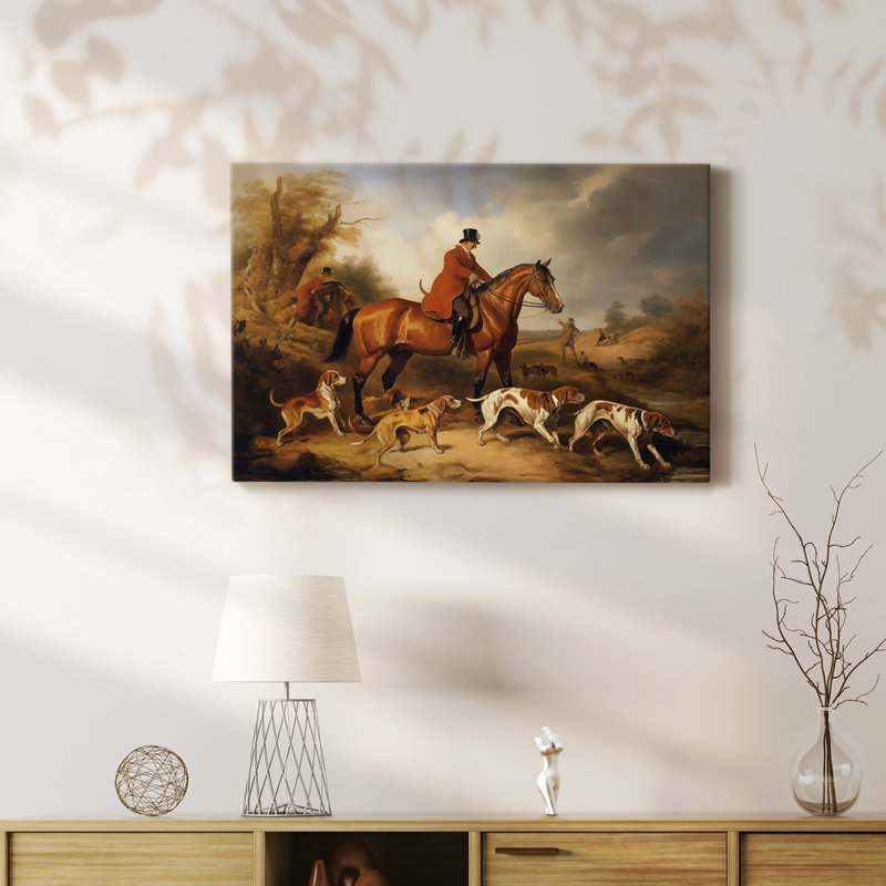 Animaux, paysage, série CDXV, H 12 po x l 18 po