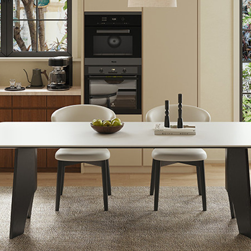 Table de salle à manger de luxe unique, H 29,52 po x L 70,86 po x l 35,43 po