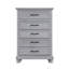 Ensemble de chambre à coucher 5 pièces avec deux tables de chevet, commode, commode et grand lit-2007354257-2007354260