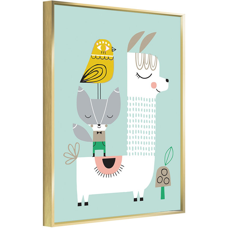 Floater Frame Print Set on Canvas