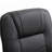 Comfortable Swivel Recliner With Padded Armrest And Extendable Footrest-1558590898