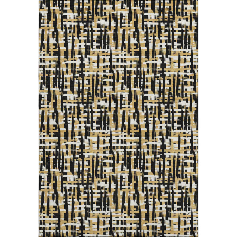 Premium Machine Washable Cossette AMF1060 Lines Rug