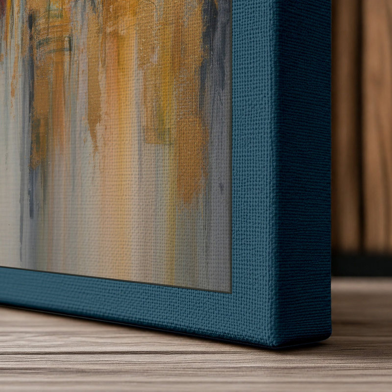 Print, 36x24 - 91.4 x 61.0 cm, Teal Border