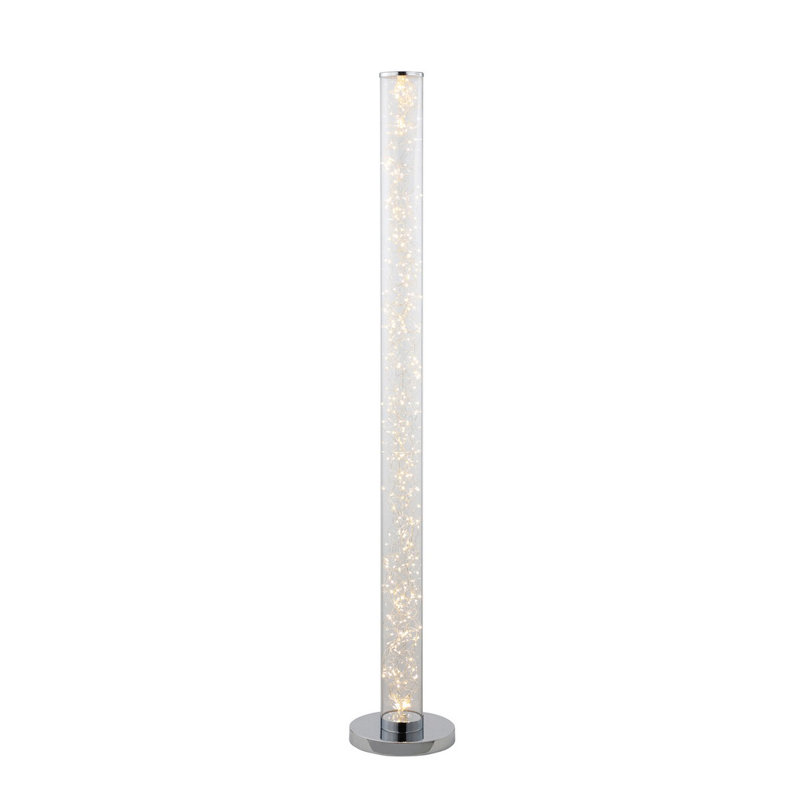 Exposed Rope LED Column Floor Lamp