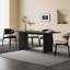 Ensemble de table à manger et de chaises de style rétro français