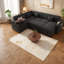 Canapés-lits avec rangement, canapé modulaire moderne en velours côtelé de 100 pouces pour la maison