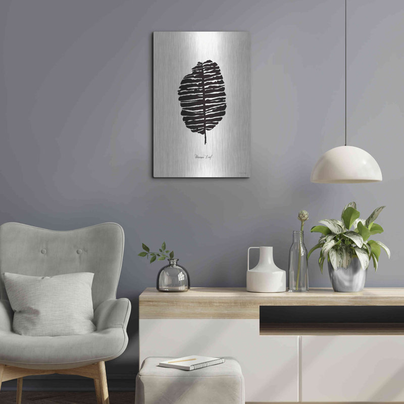 «Ebony Palm I» par Cindy Jacobs, H 24 po x l 16 po