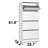 24 Pair Shoe Storage Cabinet