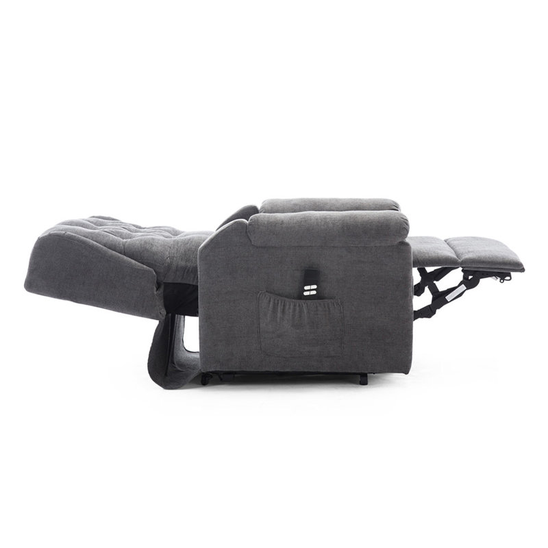 Warwickshire 79cm Wide Lift Assist Wing Chair Recliner, Charcoal