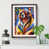 Walnut Framed