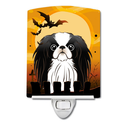 Halloween Basset Hound Ceramic Night Light