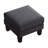 Fabric Ottoman Stool, Ottoman, Foot Rest, Upholstered Ottoman, Square Ottoman-1372106780