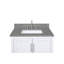 31 po Plateau en quartz avec lavabo rectangulaire-256365430