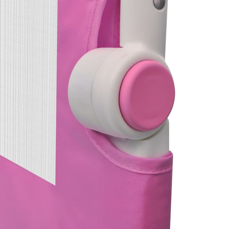 Bridget Side Rails, 36.5cm H x 150cm W x 42cm D, Pink