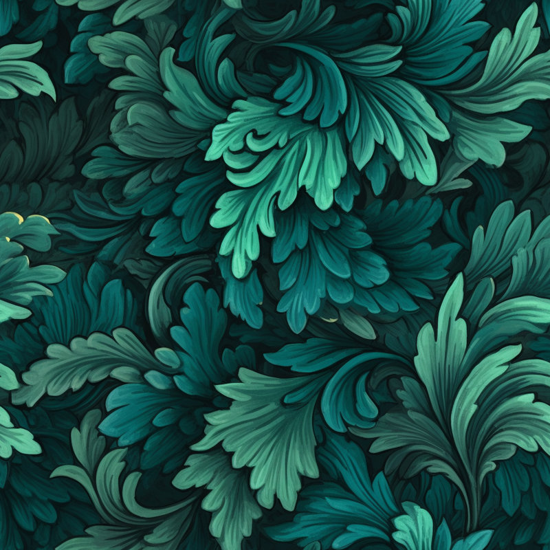 Polyester Comforter, Twin Extra Long Comforter, Green/Blue Floral