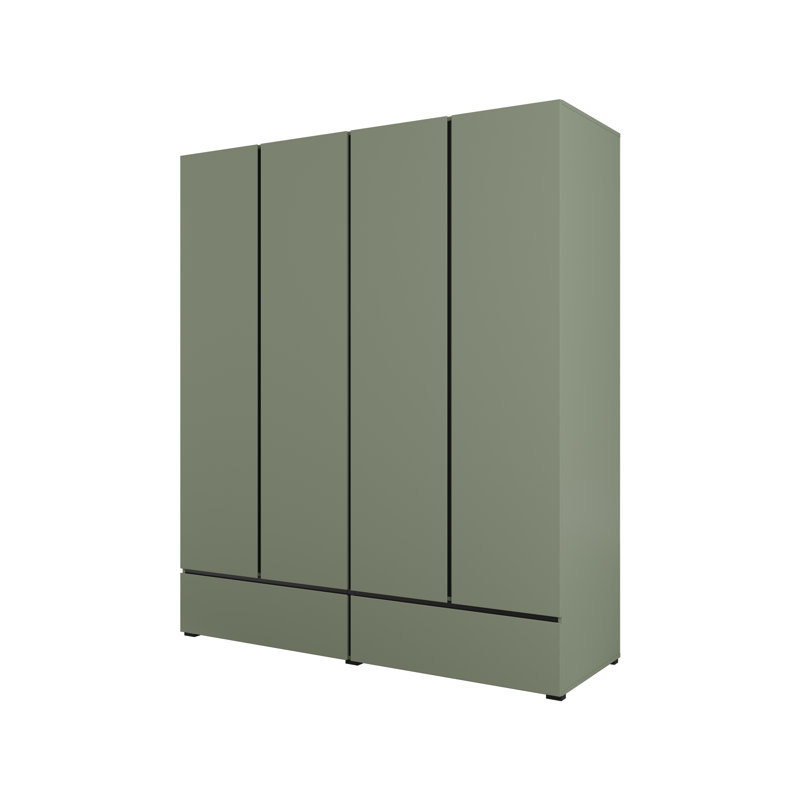 Sunee 4 Door Laminate Wardrobe