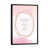 Black Floater Framed
