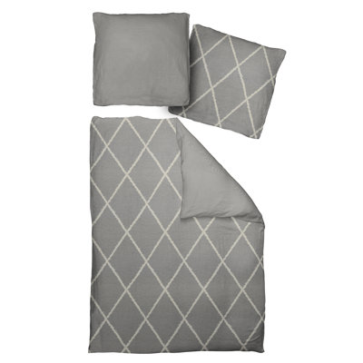 Beeman Cotton 56 TC Reversible 2 Piece Duvet Cover Set