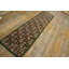 Tapis crocheté au début du 20e siècle américain (2 pi 2 po x 9 pi - 66 po x 274 po)