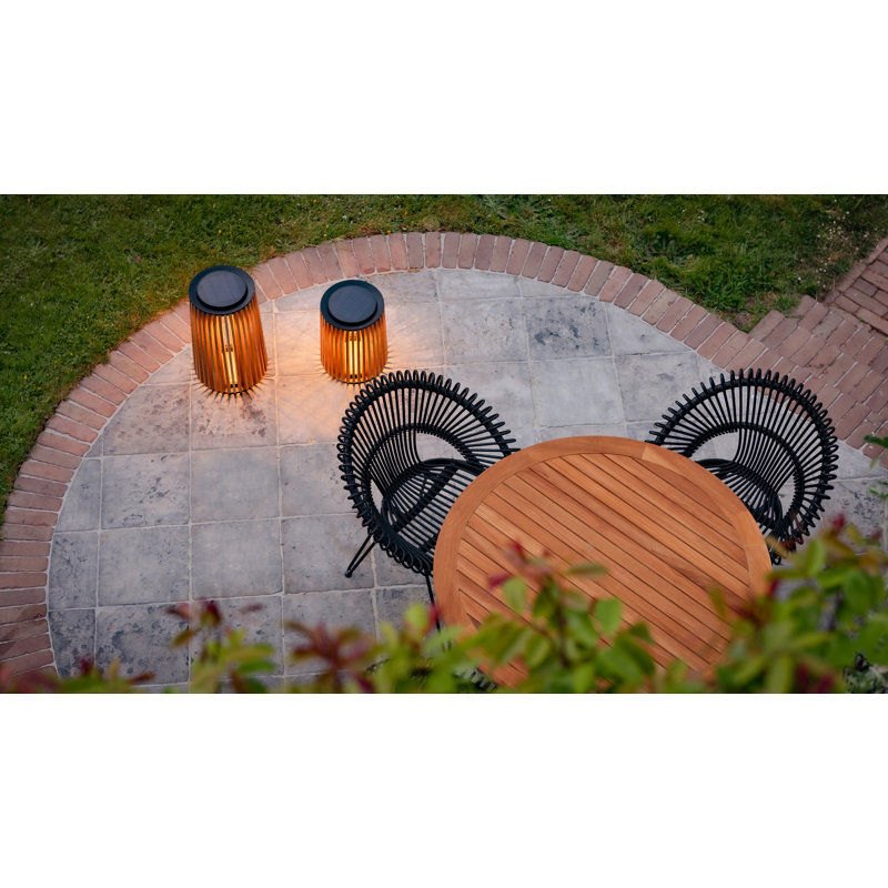 Lighting - Maya Tika Mora LED Outdoor Floor Lamp, 13'' H x 11'' W x 11'' D