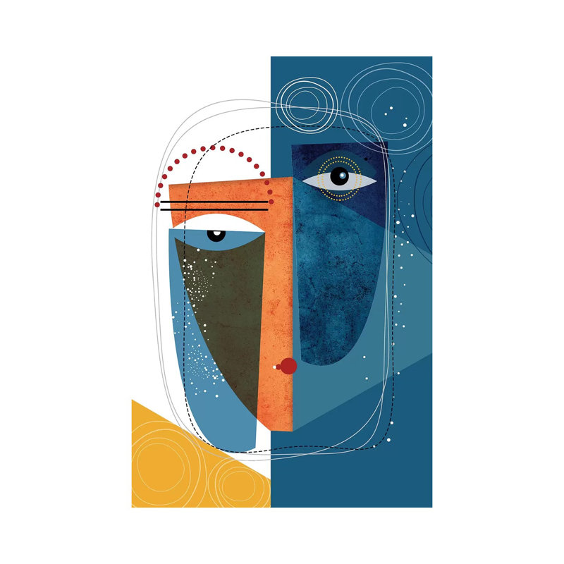 Krsna - Giclée sur toile tendue avec châssis, H 48 po x l 32 po