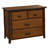 Fireside Lodge Hickory Log Four Drawer Low Boy - Espresso - Standard Line-765423322