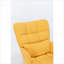 Fauteuil oscillant oscillant à haut dossier Teddy