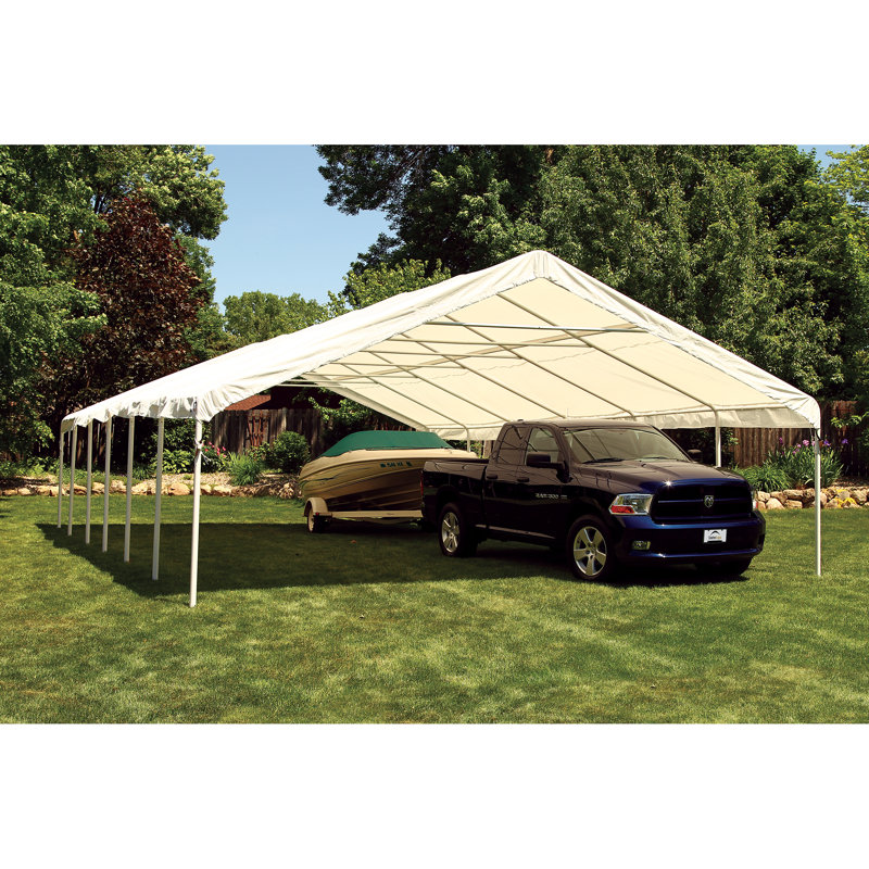 Ultra Max 30 ft x 40 ft White Waterproof Canopy