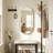 Oval Metal Wall Mirror-24577864