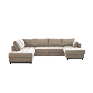 7 Seater Velvet Sofa Bed