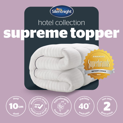 Silentnight Hotel Collection Supreme Mattress Topper 10cm