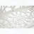 Cast Aluminum Outdoor Garden Bench with Floral Design-391582422