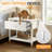 P2 MDF Nightstand 1 Drawer 1 Shelf 29.5 Inch W-242162743