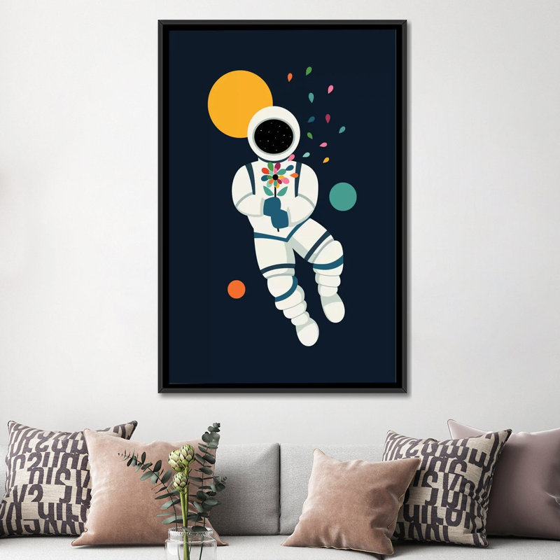 « last belle » par andy westface-impression sur toile tendue, H 60 po x l 40po x P 1,5 po, Toile avec cadre noir