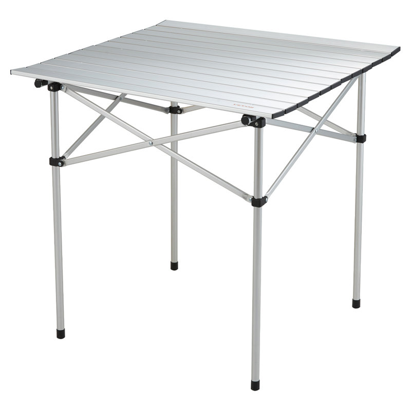 Compact Aluminum Folding Camping Table with Carry Bag
