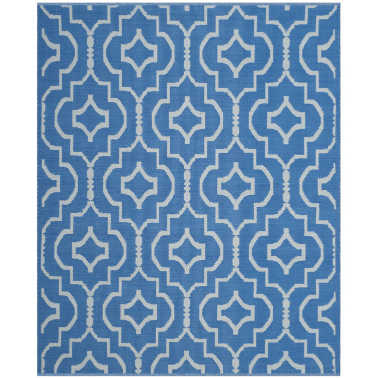 Rennie Hand Woven Cotton Geometric Rug