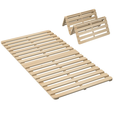 Japanese Style Tatami Platform Bed | Sturdy Solid Pine Wood Frame | Moisture Resistant & Warp-Free | Minimalist Low-Profile Design | Easy Assembly | Twin
