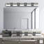 Éclairage pour salle de bain 5 lumières DEL Modern