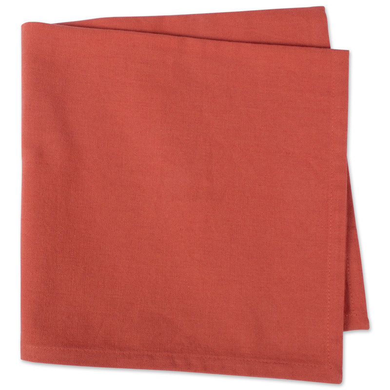 Scheffler Cotton Blend Square Napkin, Spice