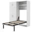 Lit escamotable avec casiers et armoires escamotables-112693534