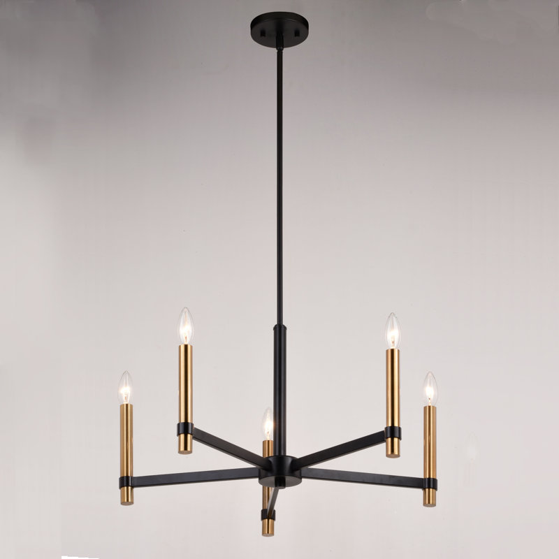 Lustre contemporain 5 lumières Damen
