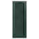 Cathedral Top Full-style Open Louvre Shutters Pair