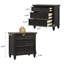 Table de chevet 3 tiroirs Orwell-1179567809
