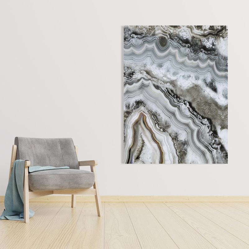 Abstract Geode - Minerals Abstract Canvas for Home Decor