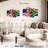 Borges USA And South Africa Flag-107490407
