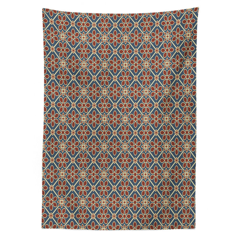 Floral Tablecloth, 84" x 60"